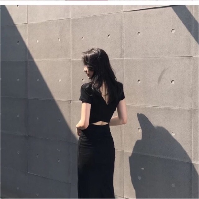 [Order] Váy body hở eo lưng sexy
