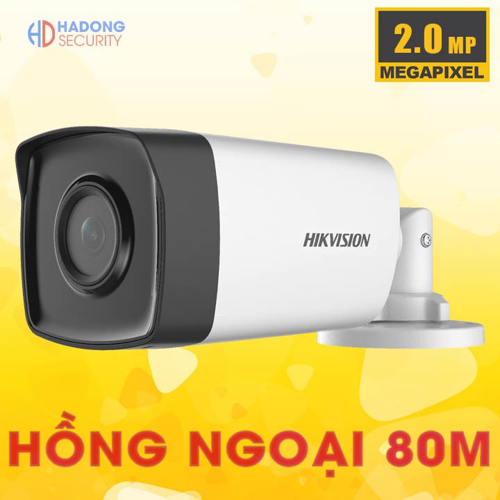 Camera 2MP hồng ngoại 80m Hikvision DS-2CE17D0T-IT5(C)