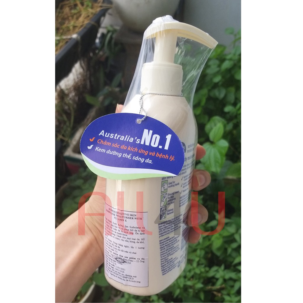 [TEM CTY] REDWIN Sorbolene Moisturiser With Vitamin E 500mL & 1L - Kem Dưỡng Thể Làm Mềm Mịn Sáng Da Toàn Thân. | BigBuy360 - bigbuy360.vn