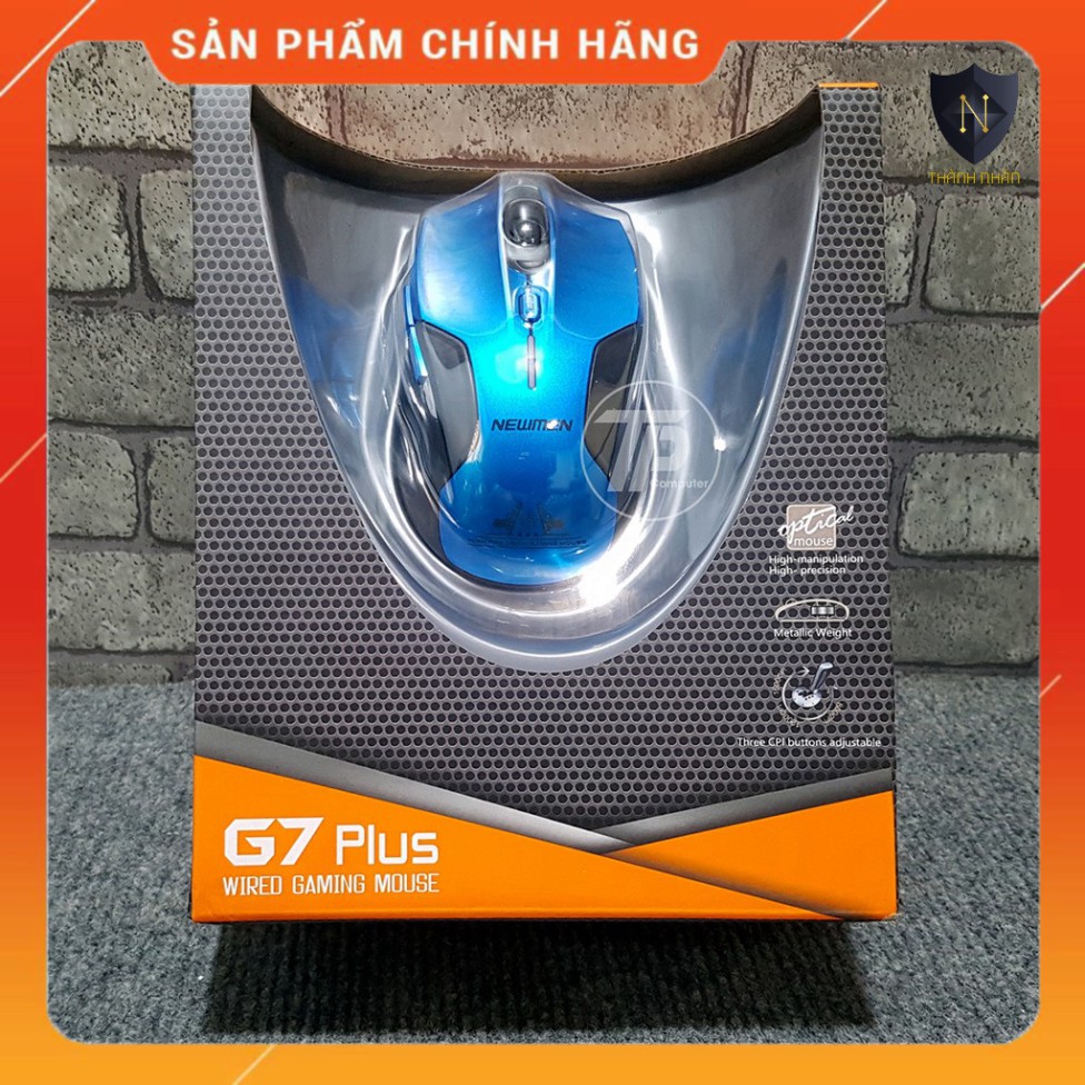 [XẢ KHO GIÁ SỐC] -  Chuột Gamer Newmen G7 Plus dây dù kết nối cổng USB  - Hàng chính hãng