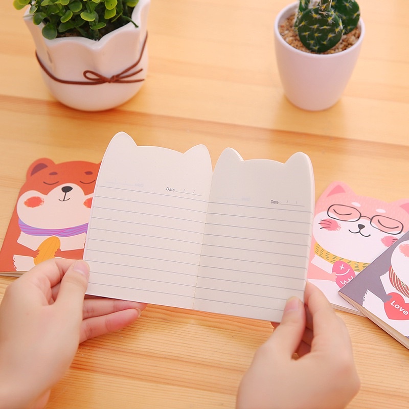 Sổ Tay Mini Sổ Ghi Chú Hình Thú Xinh Xắn Kute