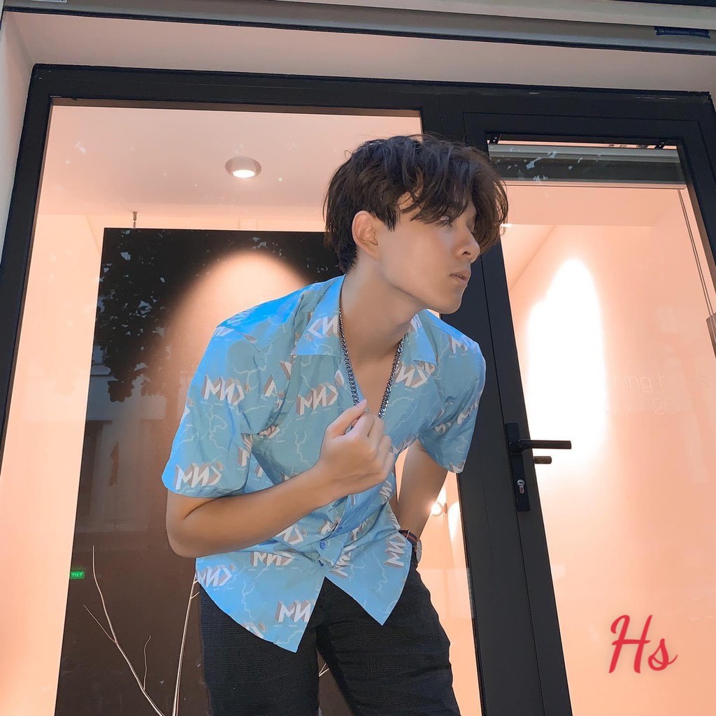 Áo Sơ Mi MYN Unisex 🦋 Áo Somi Nam Nữ Dáng Rộng Tay Lỡ 3 Màu