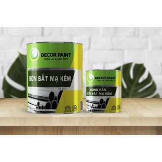 Sơn sắt mạ kẽm màu cánh gián chống trầy xước, chịu mài mòn