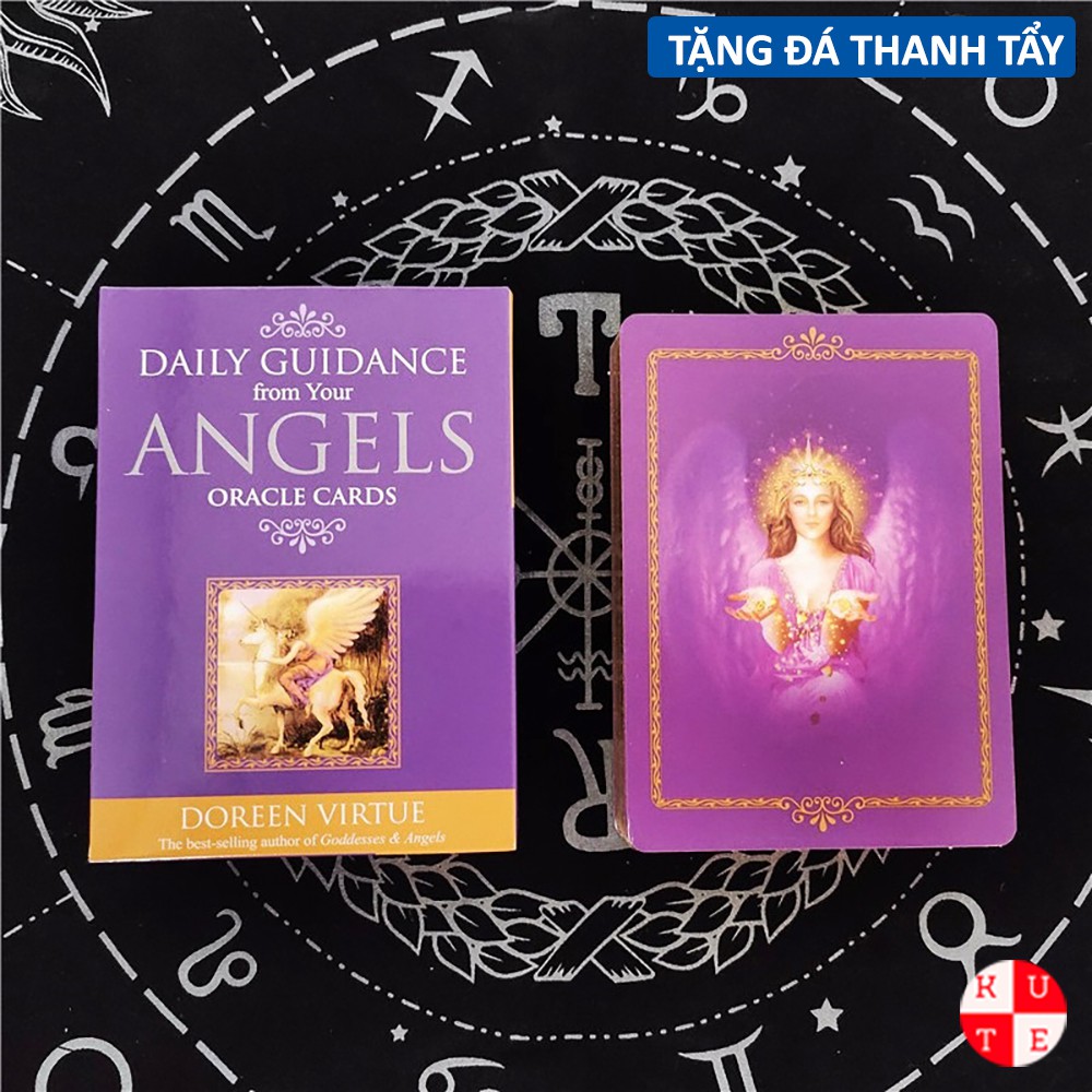 Bài Oracle Daily Guidance From Your Angel 44 Lá Tặng Đá Thanh Tẩy C193