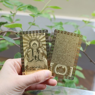 Thẻ PVC Phật A Di Đà