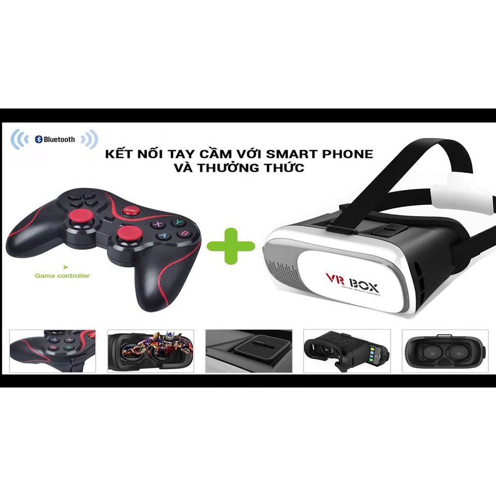 Tay cầm chơi game Bluetooth Terios T3