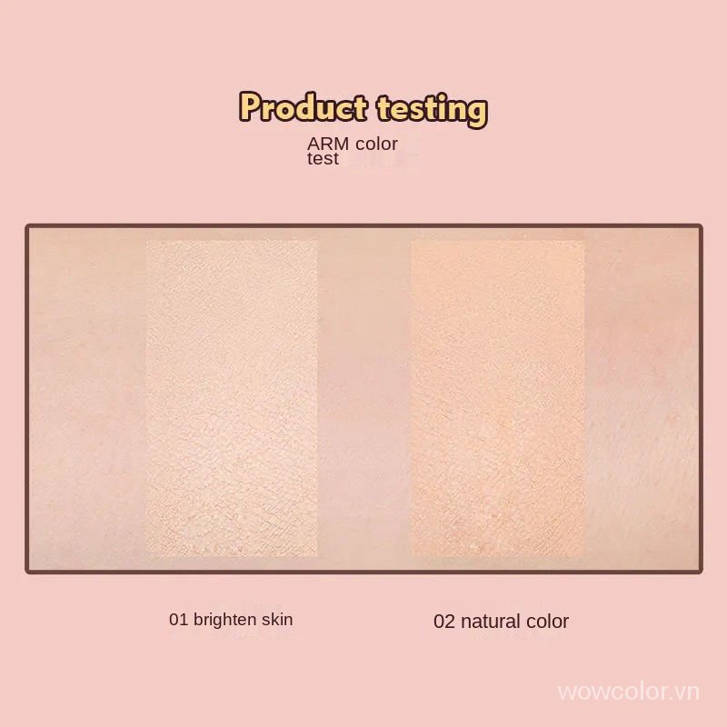 [Hàng mới về] Phấn che khuyết điểm dạng nén KissBeauty chiết xuất từ trà sữa / mật ong kiềm dầu kháng nước tốt