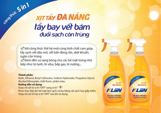 XỊT TẨY ĐA NĂNG KLIIN