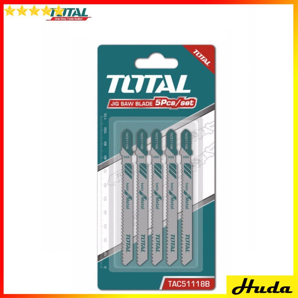 [Chính hãng Total] Total - TAC51118B Bộ lưỡi cưa sắt 5 chi tiết (Cưa kim loại) uio