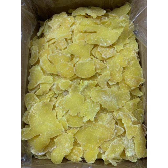 Gừng Huế lát mỏng túi zip 500gram date 2024