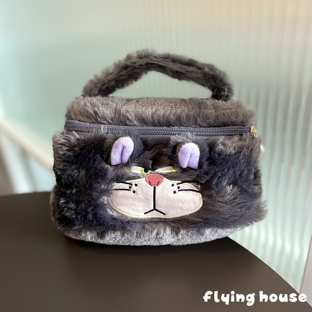 Túi Đựng Mỹ Phẩm Di Động Đa Năng Kích Thước Lớn In Họa Tiết Hoạt Hình Dễ Thương Có 9 Kiểu Lựa Chọn