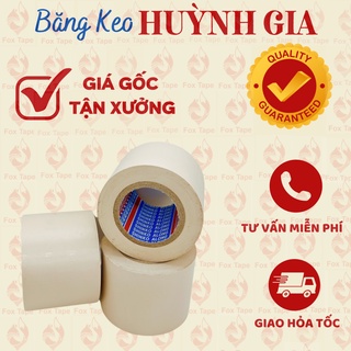 [ COMBO 6 CUỘN 5CM ] BĂNG KEO THỂ THAO MÀU KEM JAPAN