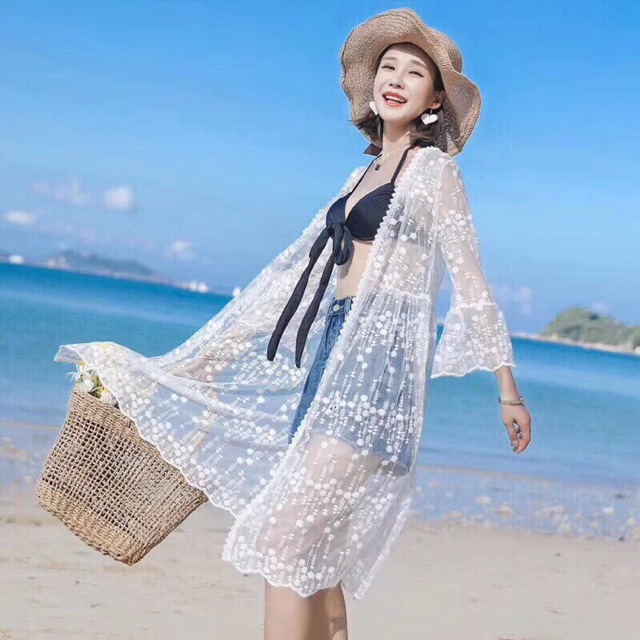 Áo Kimono đi biển