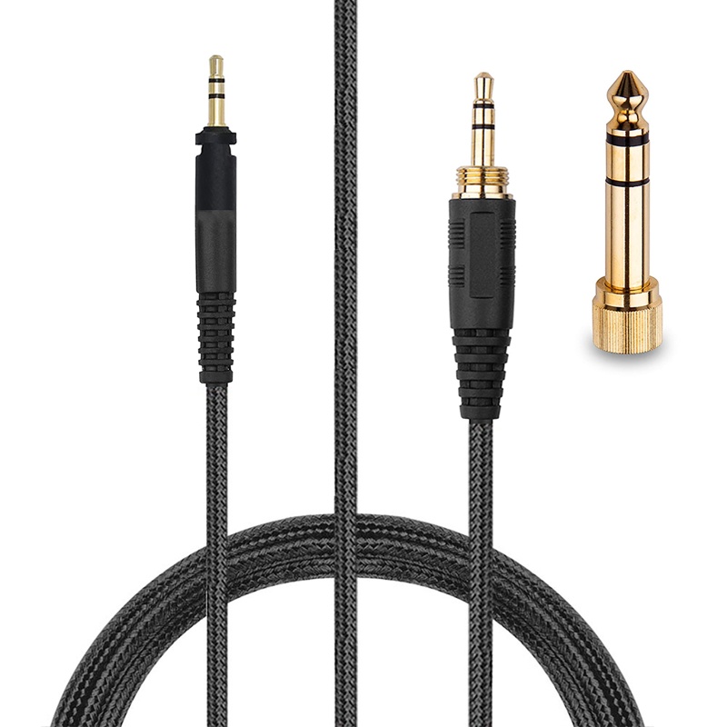 Dây Cáp Bện Nylon 6.35mm Thay Thế Cho Tai Nghe SRH440 SRH840 SRH940 SRH750DJ SRH 840 940 440