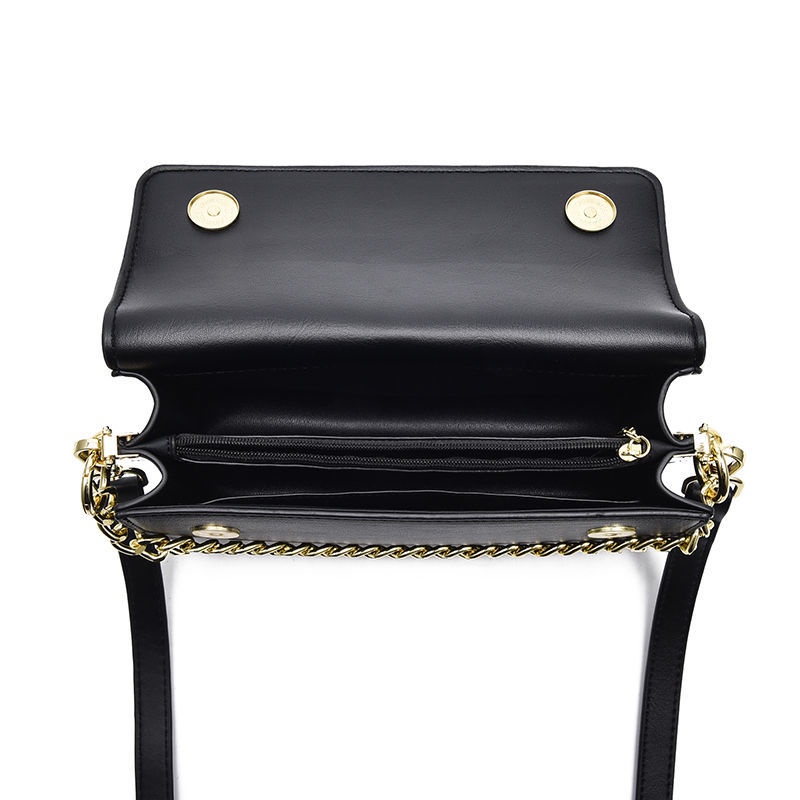 Túi Đeo Vai Hình Vuông Cỡ Nhỏ Màu Trơn Đơn Giản Thời Trang Cho Nữ