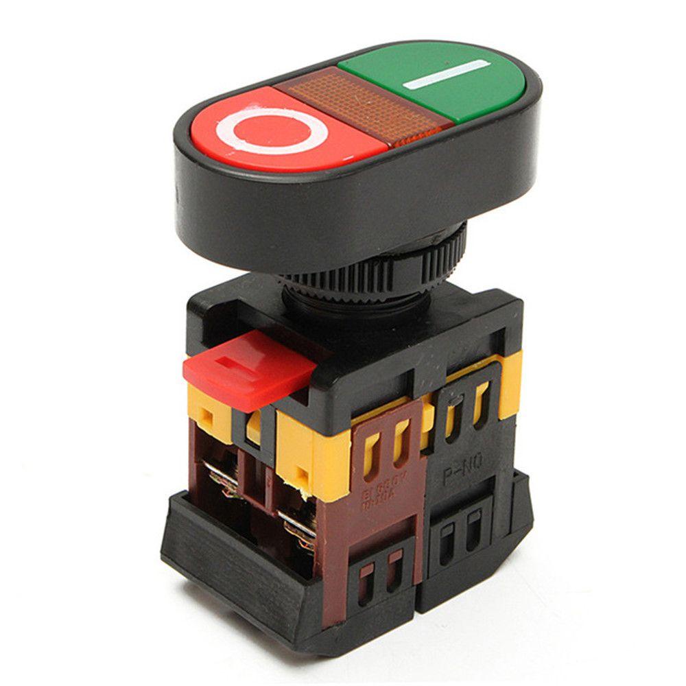 Công Tắc Nút Nhấn AUGUSTINA AC 1 NO NC Tạm Thời