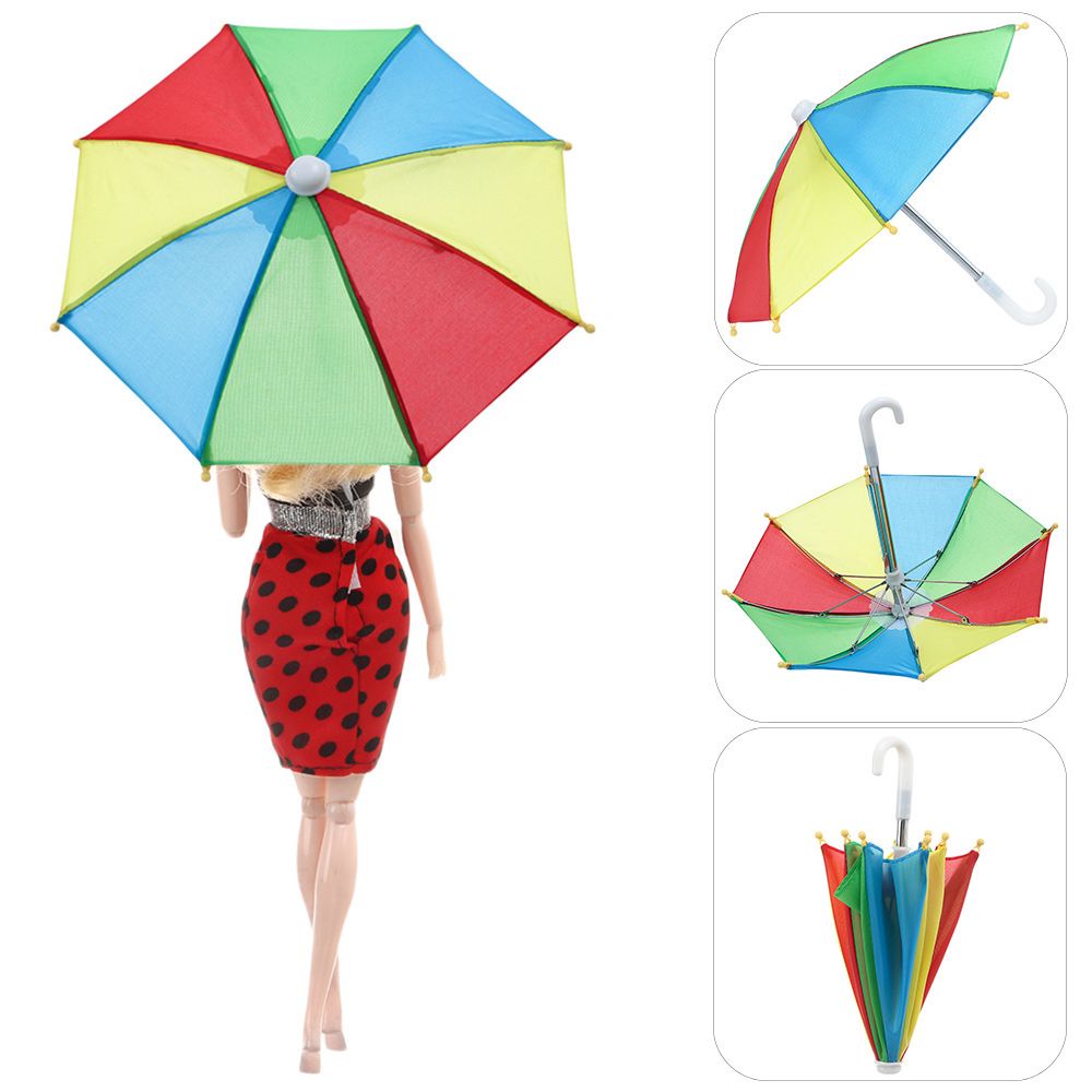 Dù mini nhiều màu sắc 18 inch/43cm dành cho búp bê