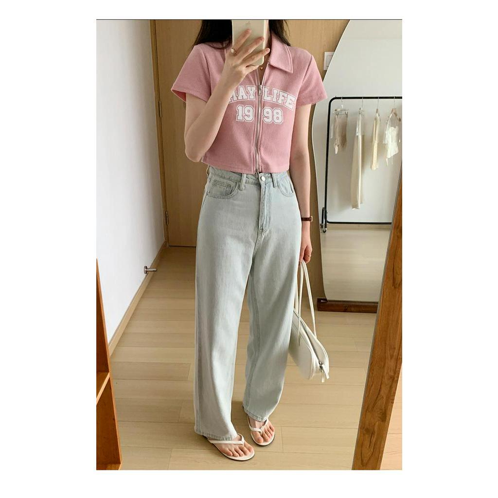 Áo Thun Polo Tay Ngắn In Chữ 63387