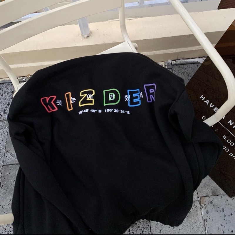 Áo Hoodie Nỉ KIZDER Unisex Form Rộng ( Hoodie Puzzel )