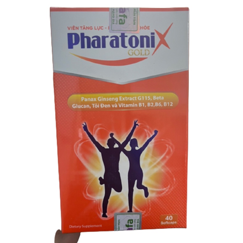 Pharatonix Gold hỗ trợ bồi bổ cơ thể &amp; nâng cao sức khỏe 40v - Cvspharmacy