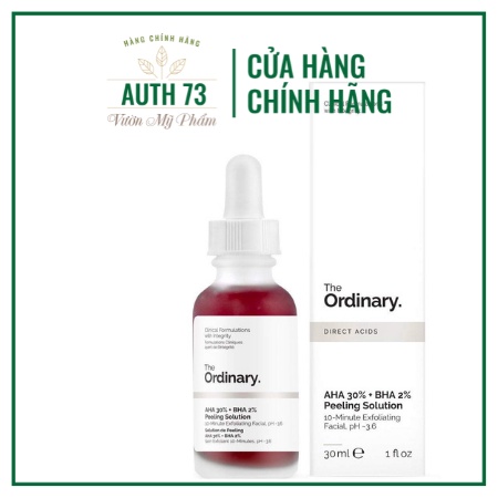 Tinh Chất Serum The Ordinary AHA 30% + BHA 2% Peeling Solution