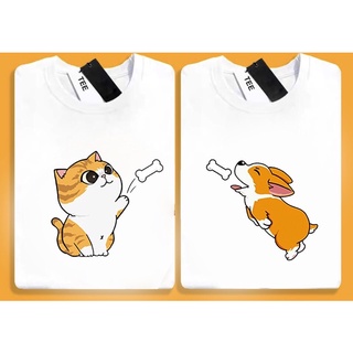 Áo cặp in hình thả thính, Áo đôi đẹp , Áo đôi in hình thả thính cute dễ thương