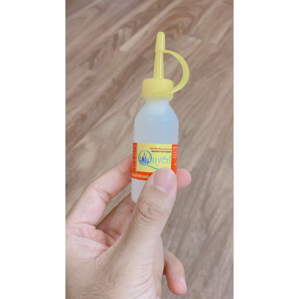 Nước rửa móng tay mini Aceton Quyên 40ml