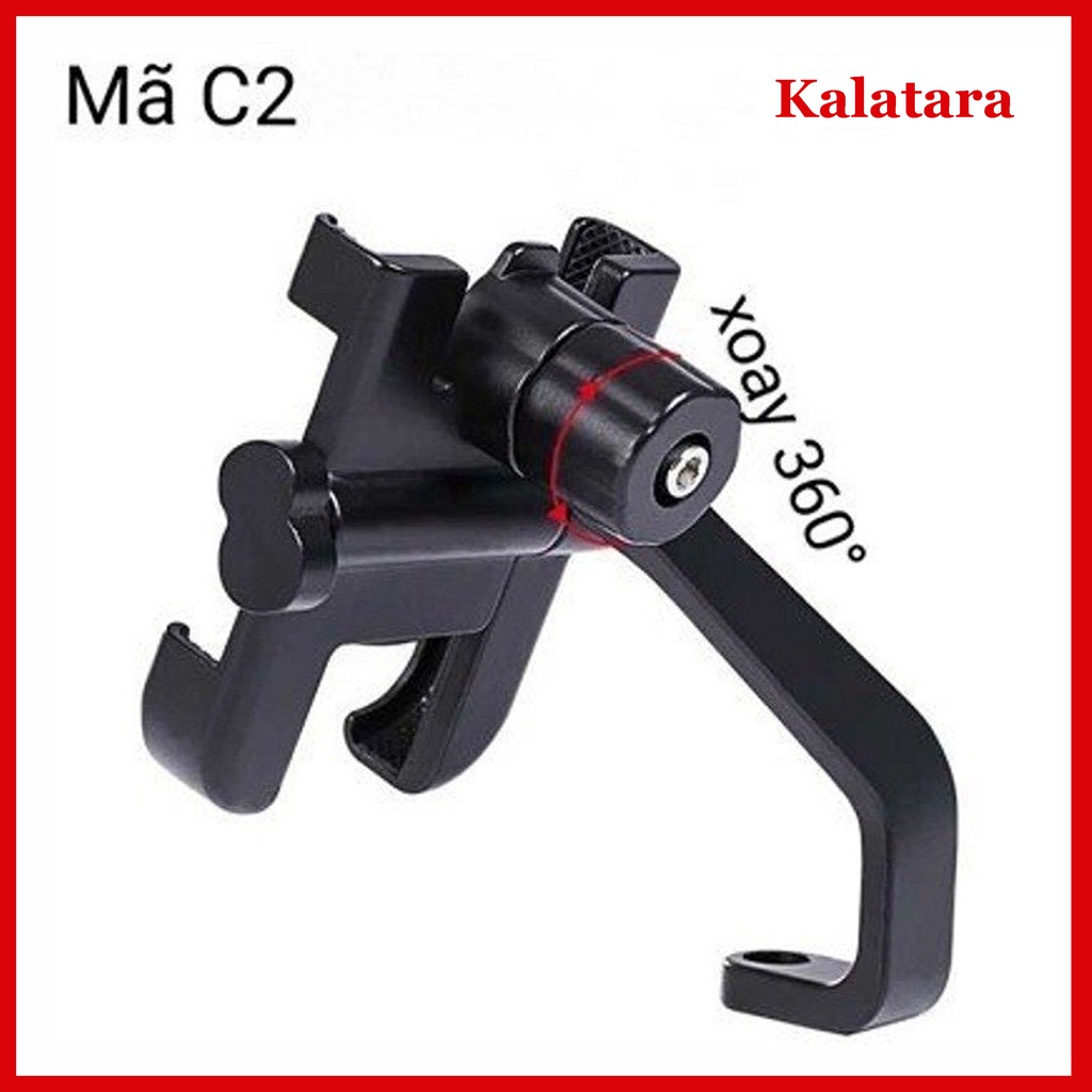 Kẹp Đt Trên Xe Máy C2 Nhôm