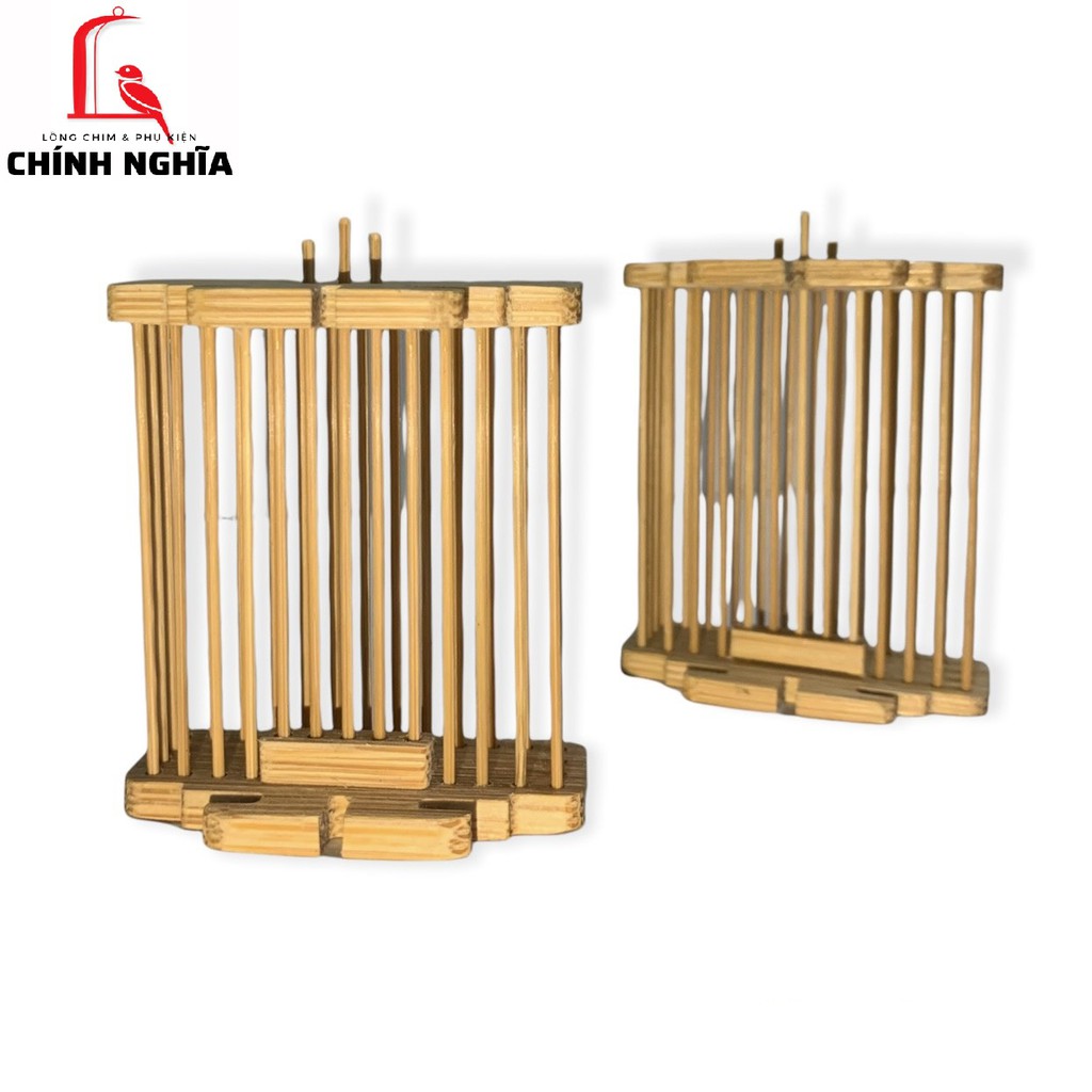 Rọ cào cào cho chim, rọ cào cào tre cho lồng chào mào - phụ kiện lồng chim đẹp