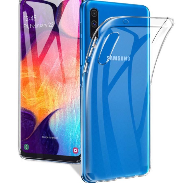 Samsung A50, A12 - Ốp dẻo trong chống ố vàng