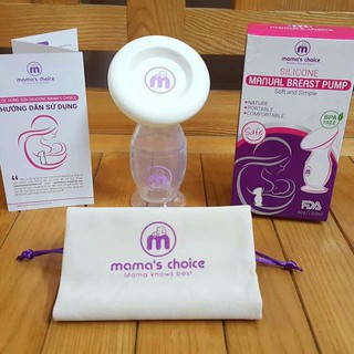 CỐC HỨNG SỮA SILICONE MAMA'S CHOICE
