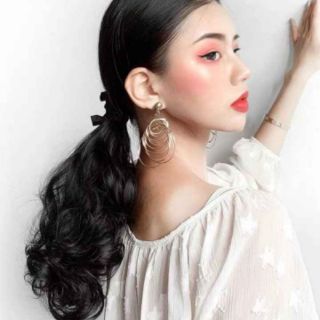 Tóc giả nữ cột 💄 FREESHIP 💄 cột ngắn 25cm