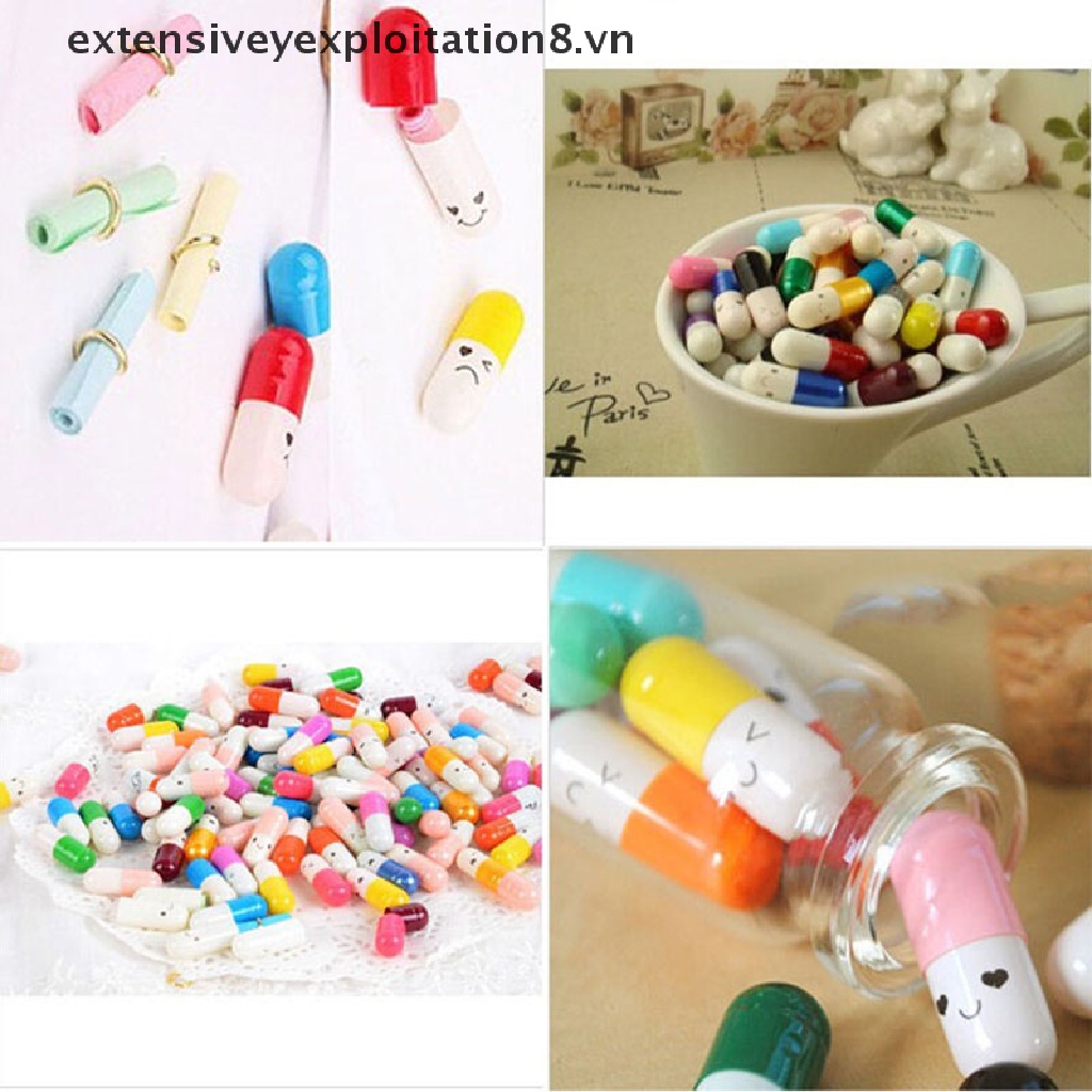 [Đặc Biệt] 50 Viên Thuốc Thông Điệp Trong Chai Chữ Love Tình Bạn Dễ Thương [vn]