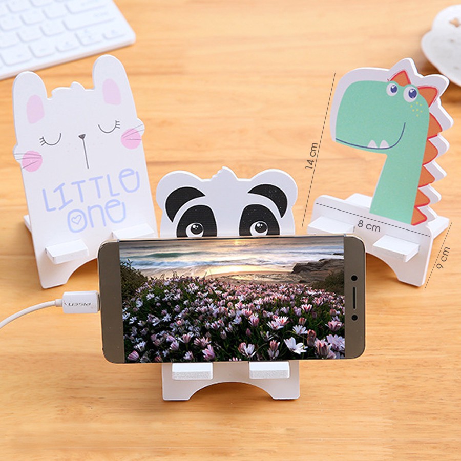 Giá Đỡ Điện Thoại Hình Thú Bằng Gỗ Siêu Cute | BigBuy360 - bigbuy360.vn