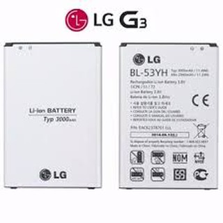 Pin zin theo máy LG G3 3000 mAh - Cam kết theo máy LG G3 dùng cho mã F400 F460 D855 D850