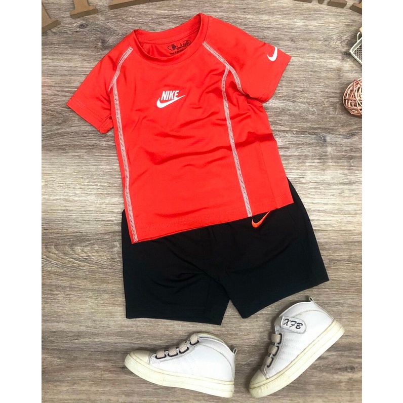 Bộ thun thể thao mát mẻ thêu chữ siêu đẹp cho bé trai lớn