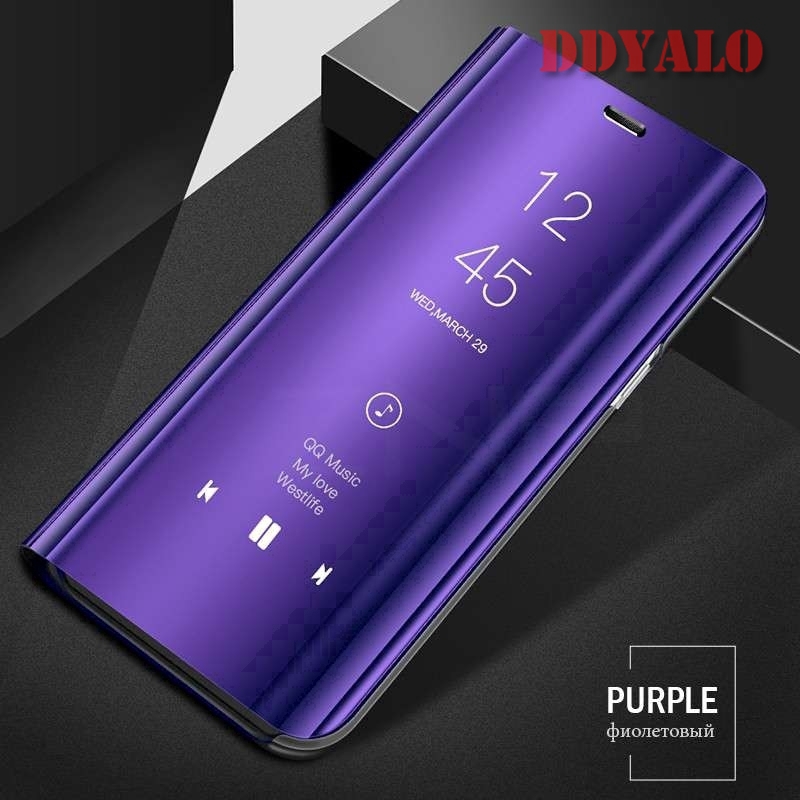 Ốp điện thoại nắp gập trong suốt thời trang cho Samsung Galaxy A22 5G LTE A52 A72 A32 4G A71 A51 A02 A6 Plus