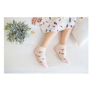 Set 5 Đôi Vớ Tất Nữ Dễ Thương Style Hàn