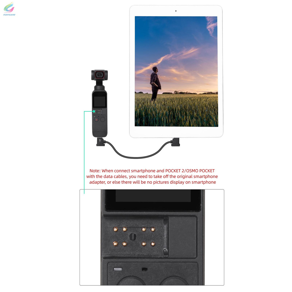 Dây Cáp Usb Type C 15cm 12h Cho Điện Thoại Thông Minh / Máy Tính Bảng Dji Mini 2 / Air 2 / Túi 2 / Osmo Pocket / Fpv V2