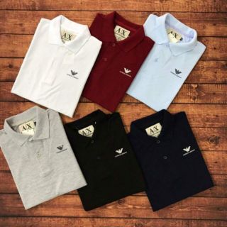 ÁO THUN NAM CÓ CỔ ARMANI