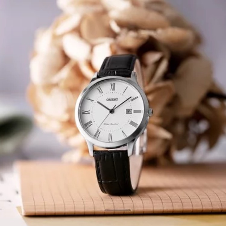 Đồng hồ nam dây da Orient RF-QD0008S10B , chính hãng full box , quartz , chống nước