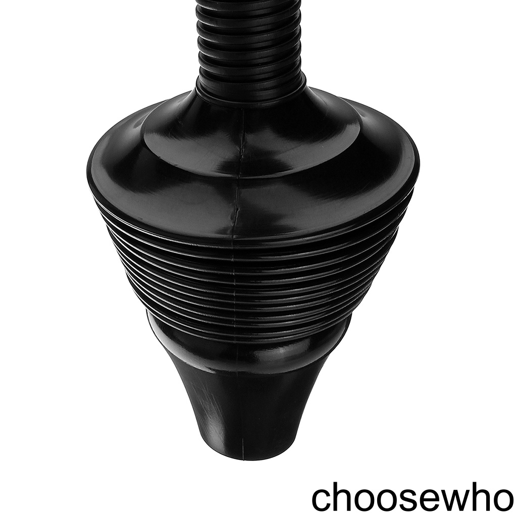 [CHOO] High Pressure Toilet Plunger Reusable Unblock Powerful Home Clear Drain Blockages Handy Suction Bellows Grip