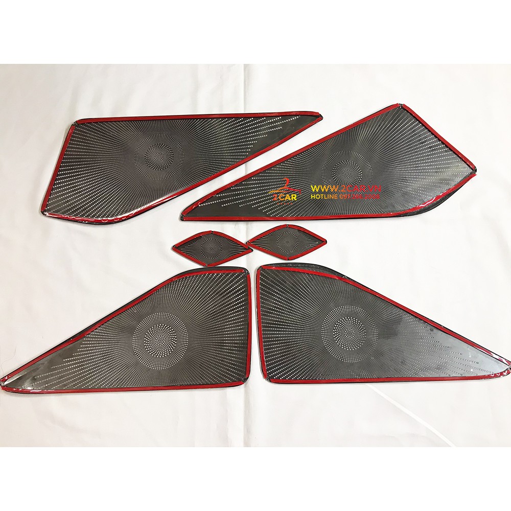 Ốp Tapli cánh cửa và màng loa xe Hyundai Tucson 2016-2021 Titan Cao Cấp, ốp táp li Tucson