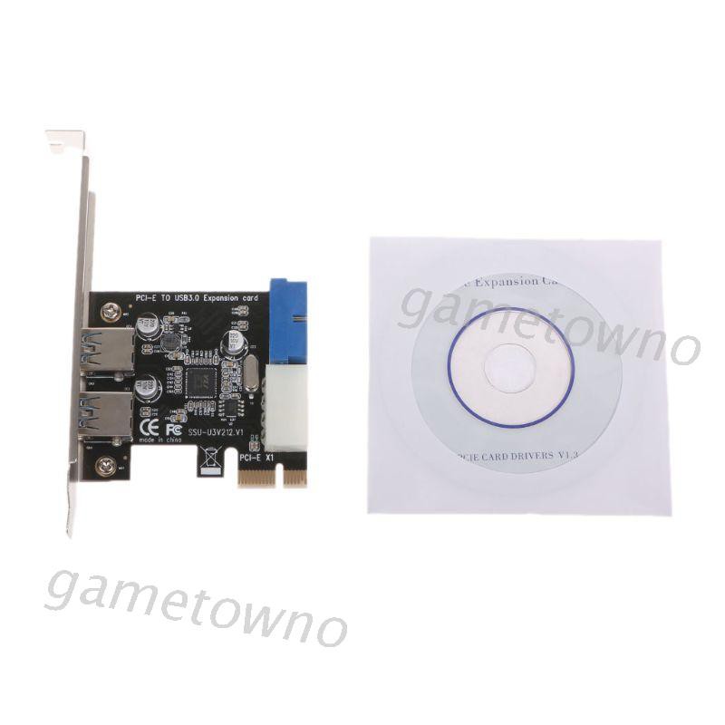 Bộ Chuyển Đổi Wili 2 Cổng Pci Express Usb 3.0 4-pin &amp; 20 Pin