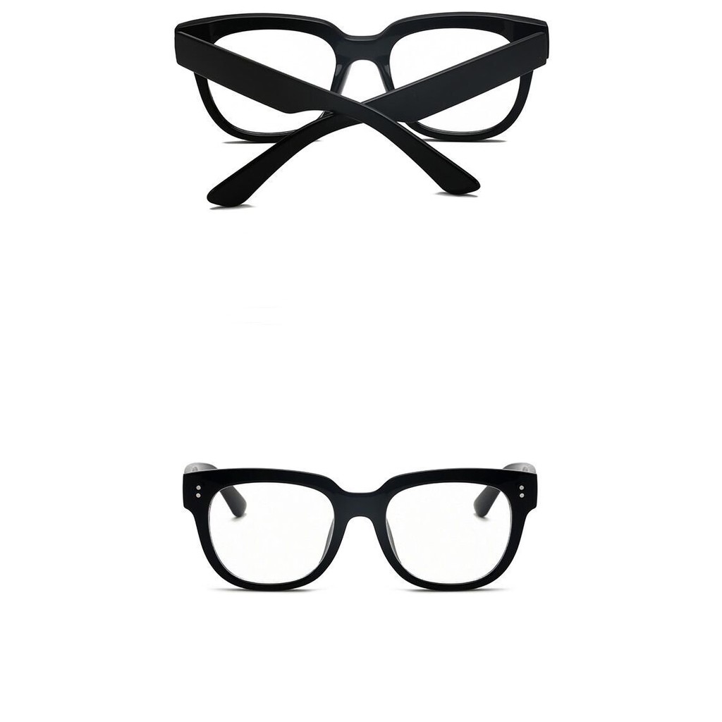 Gọng kính nữ bản to màu đen sành điệu đeo đi chơi đi học Clair Eyewear