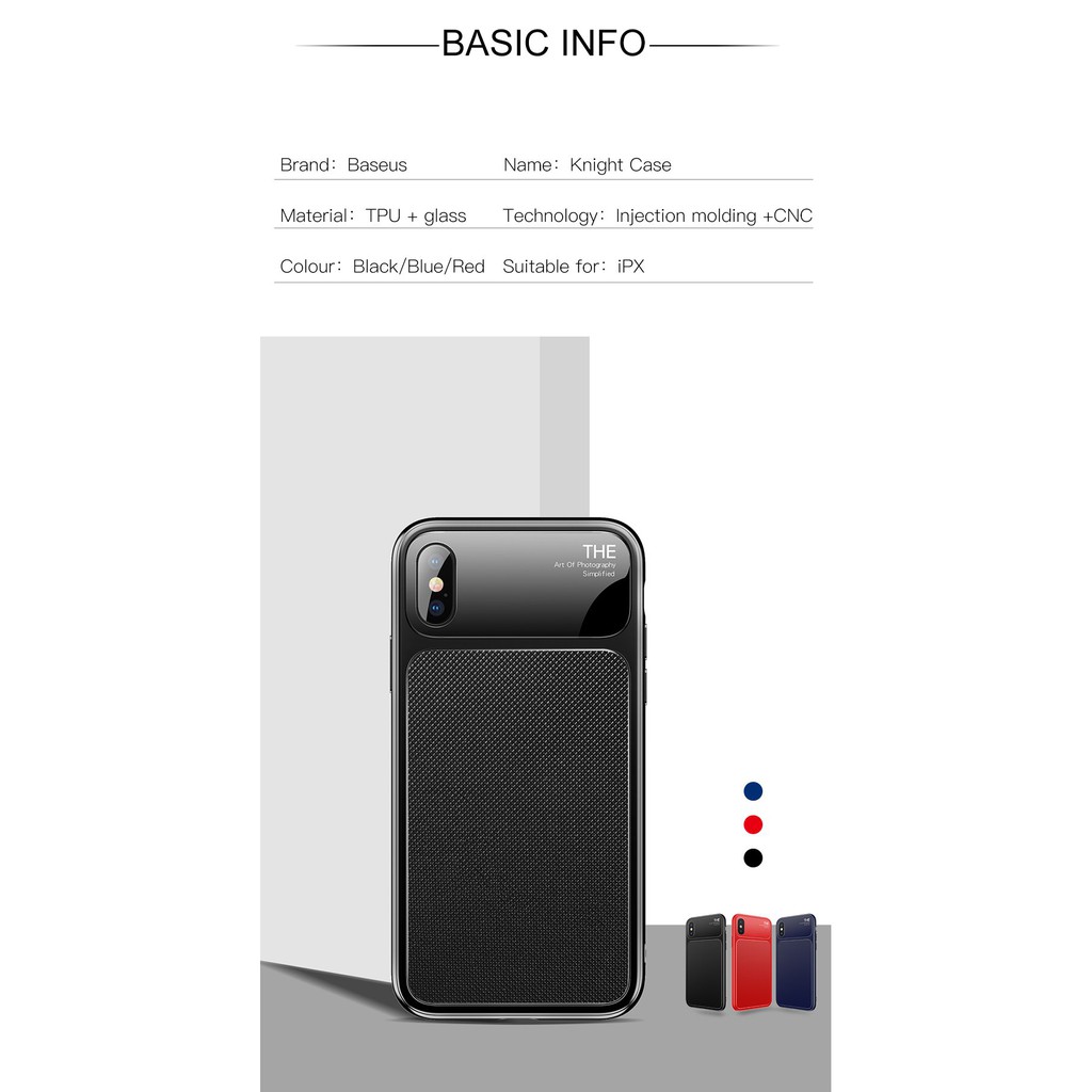 Ốp lưng chống sốc Baseus Knight Case cho iPhone 7/8, 7/8 Plus