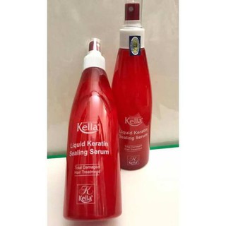 Xịt dưỡng tóc Kella Đỏ phục hồi hư tổn 250ml