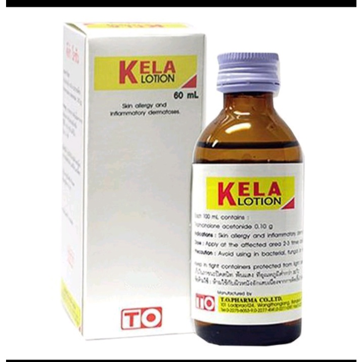 Viêm nang lông Kela Thái Lan chai to 60 ml