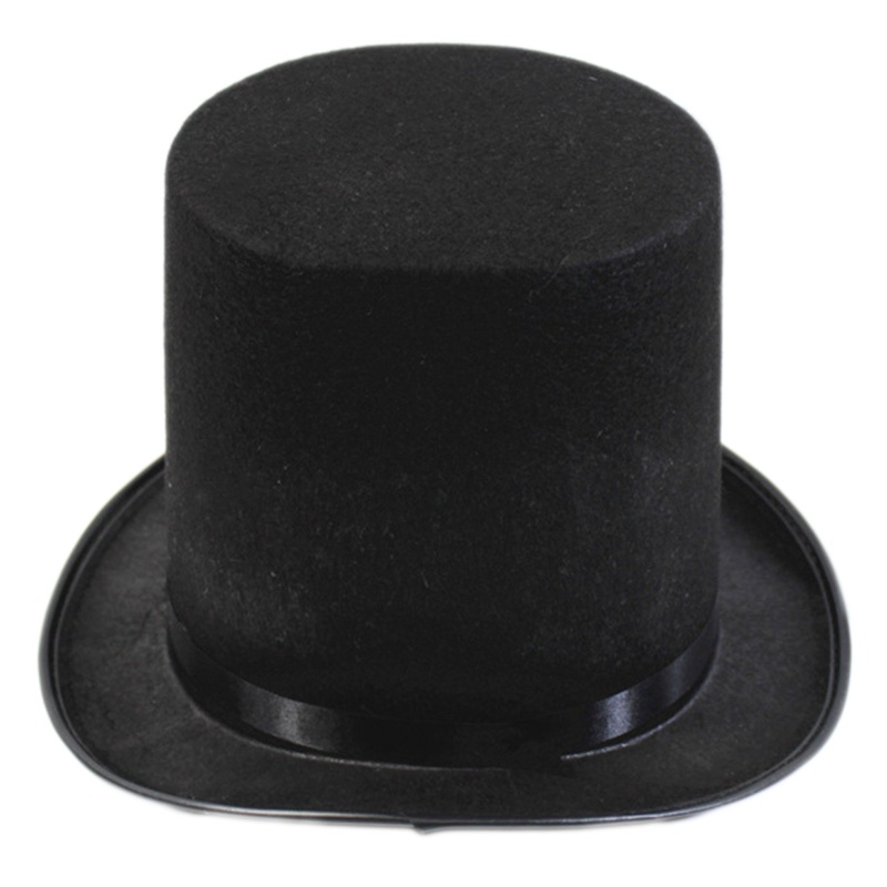 Mũ Bowler Top Màu Đen Dùng Biểu Diễn Sân Khấu