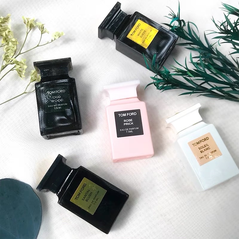 Set nước hoa Tom Ford 7,5ml bộ 5 mùi hương mùi hương khác nhau dành cho cả Nam và Nữ biến tấu phong cách | Thế Giới Skin Care